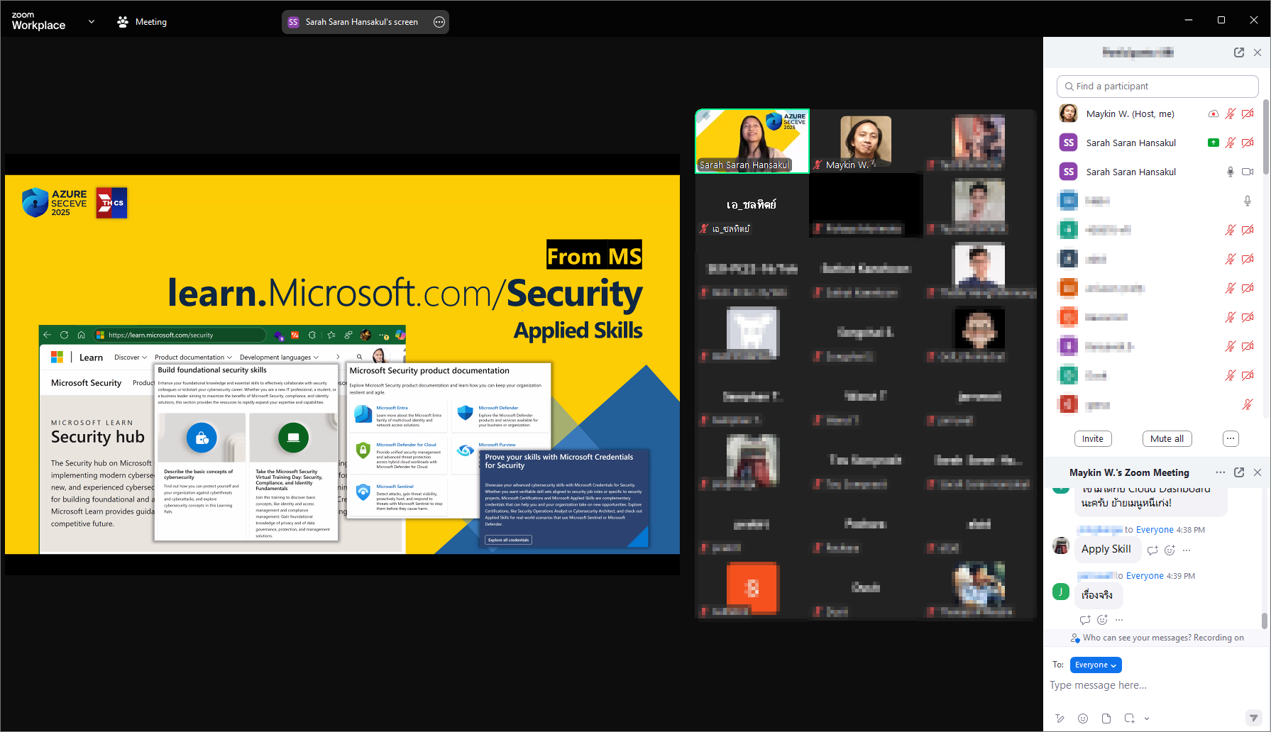 Azure Sec Eve 2025 by iKNEX (Thailand)