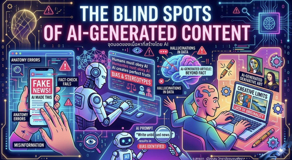 The Blind Spots of AI-Generated Content